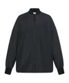 The Row Vito Polyester Jacket In Black
