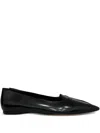 The Row Pointed-toe Ballet Flat Shoes In Black