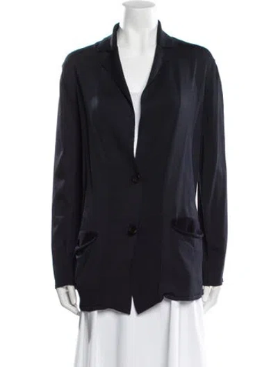 Pre-owned The Row V-neck Sweater In Blue