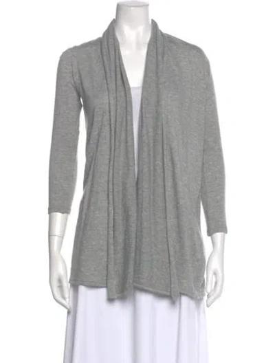 Pre-owned The Row V-neck Sweater In Gray