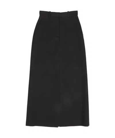 The Row Waist Loop Skirt In Black