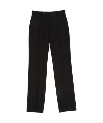The Row Waistband Loop Casual Pants In Black