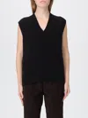 The Row Sleeveless Knitted Vest In Black