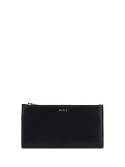 The Row Wallets In Black