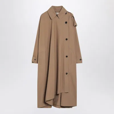 The Row Walnut-coloured Aralia Trench Coat In Beige
