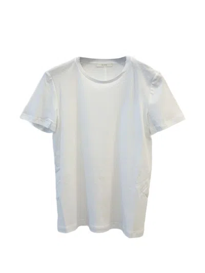 The Row Wesler Cotton T-shirt In White
