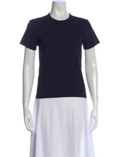 Pre-owned The Row Wesler Crew Neck T-shirt In Black
