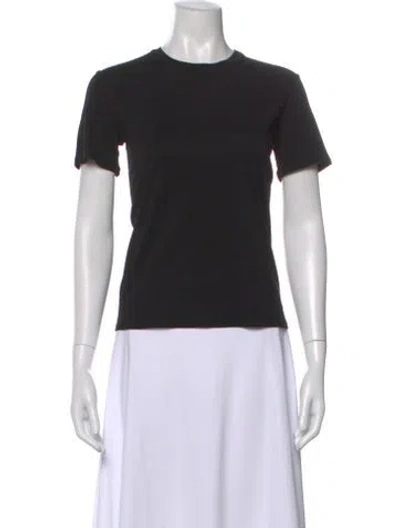Pre-owned The Row Wesler Crew Neck T-shirt In Black