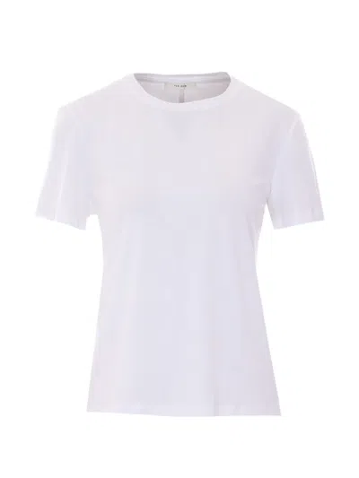 The Row Wesler Cotton Jersey T-shirt In White