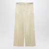 The Row Milk-coloured Encore Trousers In White
