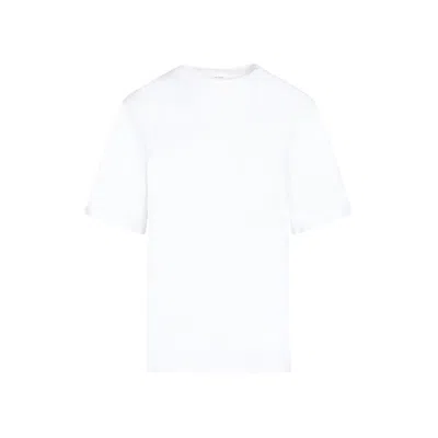 The Row White Chiara Cotton T-shirt