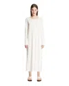 The Row Latoya Cotton Maxi Dress In White
