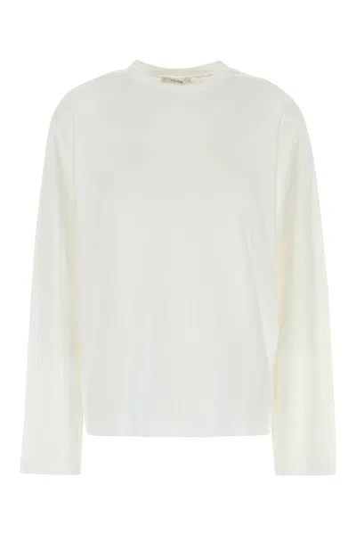 The Row White Cotton Kabira T-shirt