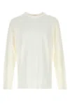 The Row Drago Long Sleeved Cotton T-shirt In White
