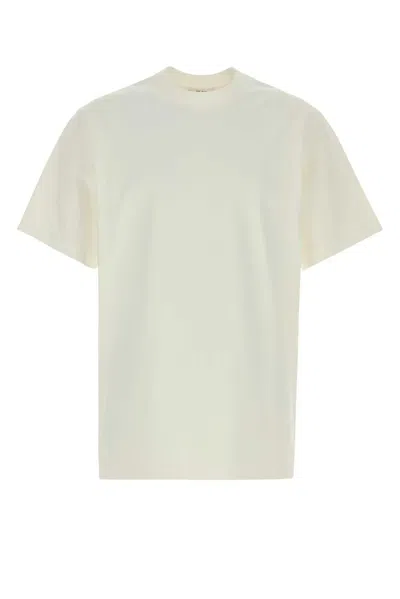 The Row Maiko Crewneck Cotton T-shirt In White