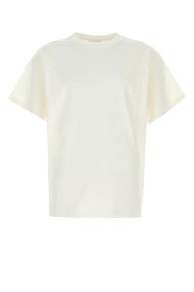 The Row T-shirt Sato In Cotone Bianco Uomo In White