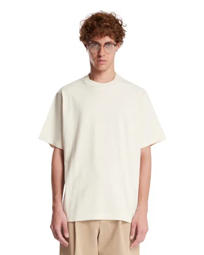 The Row White Cotton T-shirt In Multi