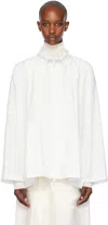 The Row White Dava Jacket In Wht White