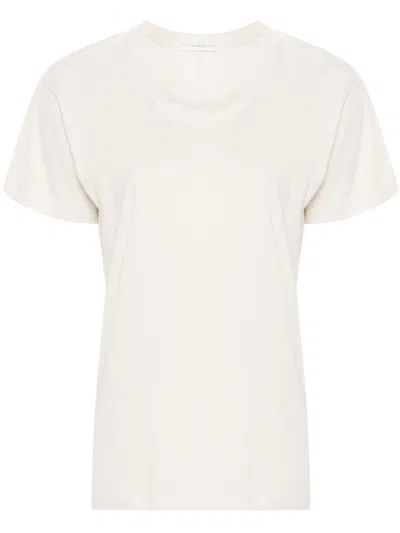 The Row White Foz Short-sleeve T-shirt In Neutrals