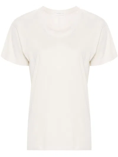 The Row Cotton Crew-neck T-shirt In Neutrals