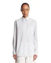 The Row White Regular Solid Shirt In White