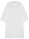 The Row Isha Cotton T-shirt In White