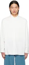 The Row White Kiki Shirt In Wht White