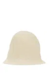 The Row Cappello Da Pescatore Jashi In Misto Lino Bianco Donna