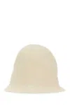 The Row Cappello Da Pescatore Jashi In Misto Lino Bianco Donna