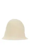 The Row Cappello Da Pescatore Jashi In Misto Lino Bianco Donna