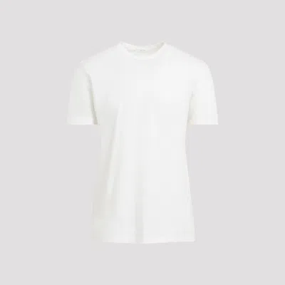 THE ROW WHITE LUKE COTTON T-SHIRT