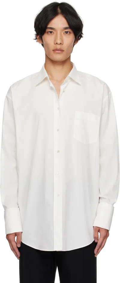 THE ROW WHITE MILLER SHIRT