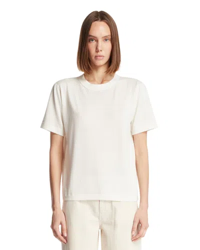 The Row White Orlan T-shirt In Multi
