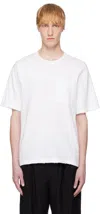 The Row Luke Soft Supima Cotton Jersey T-shirt In White