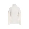 The Row Dua Ribbed Sweater In White