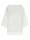 The Row White Regular Solid Top In White