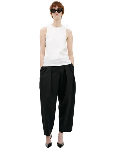 The Row White Silk Top
