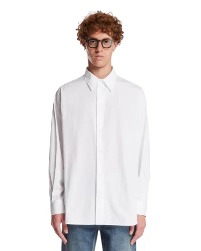 The Row White Tomek Shirt In Multi