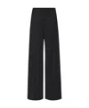 The Row Wide-leg Casual Pants In Black