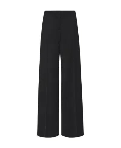 The Row Wide-leg Casual Pants In Black