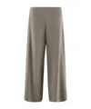 The Row Wide-leg Casual Pants In Gray