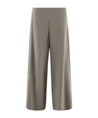The Row Wide-leg Casual Pants In Gray
