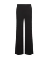 The Row Baguette Pleated Wide-leg Trousers In Black