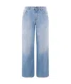 The Row Blue Cotton Denim Jeans In Blue