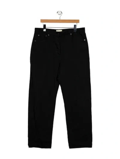 Pre-owned The Row Wide Leg Pants In Black