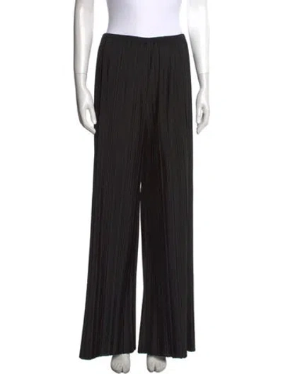 Pre-owned The Row Wide Leg Pants In Black