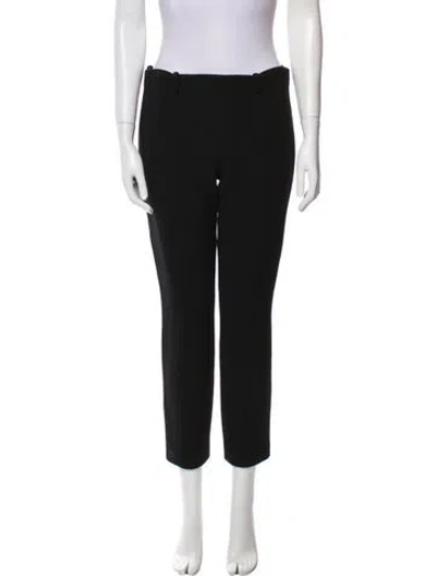 Pre-owned The Row Wide Leg Pants In Black