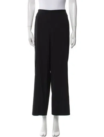 Pre-owned The Row Wide Leg Pants In Black