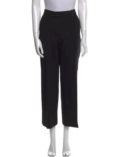 Pre-owned The Row Wide Leg Pants In Black