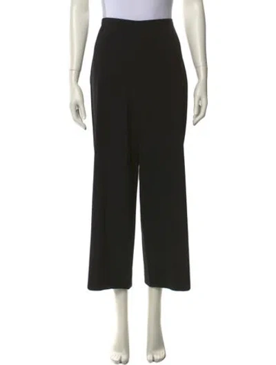 Pre-owned The Row Wide Leg Pants In Black